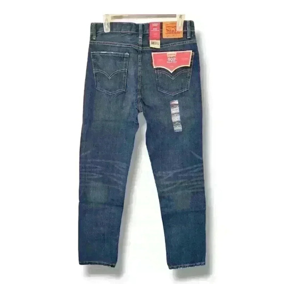 NWT Levi's Big Boys 502 Regular Taper - Blue - Size 18 REG 29 X 31 - Picture 3 of 5